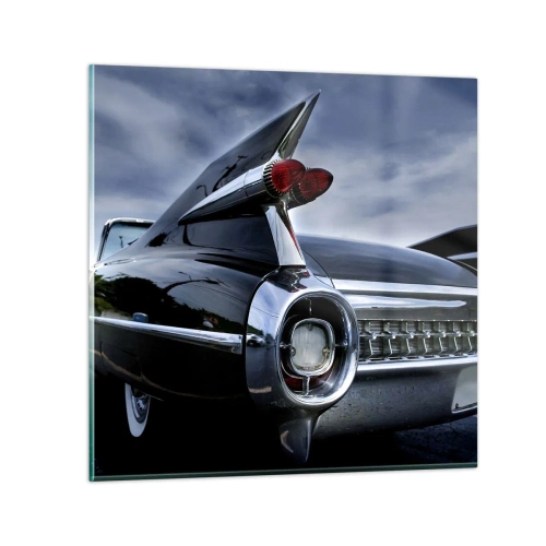 Tablou pe sticlă - De aceea este frumos! - 40x40 cm