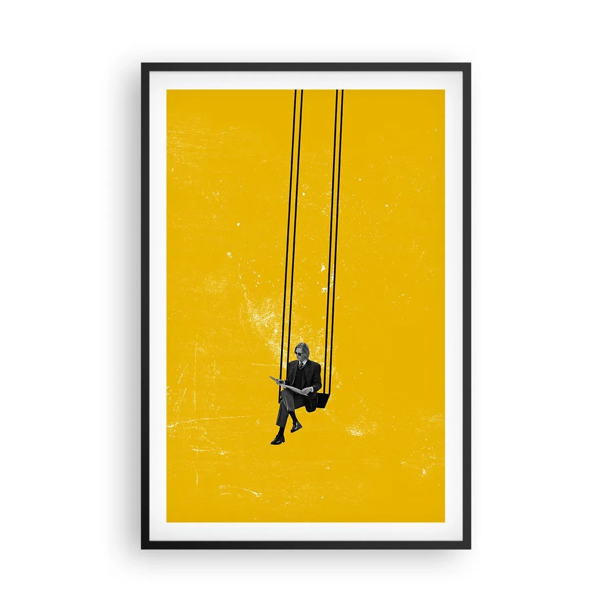 Poster în ramă neagră - O zi ca oricare alta - 61x91 cm