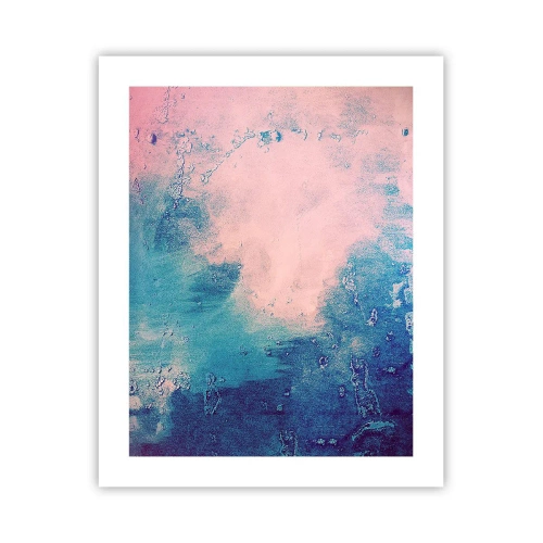 Poster - Îmbrățișare albastră - 40x50 cm