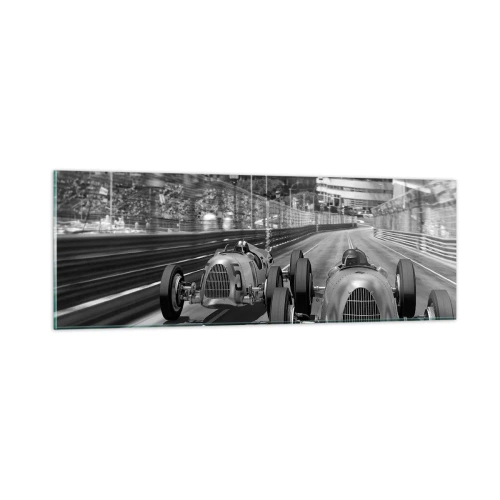 Tablou pe sticlă - A fost odată ca niciodată în Monte Carlo - 90x30 cm