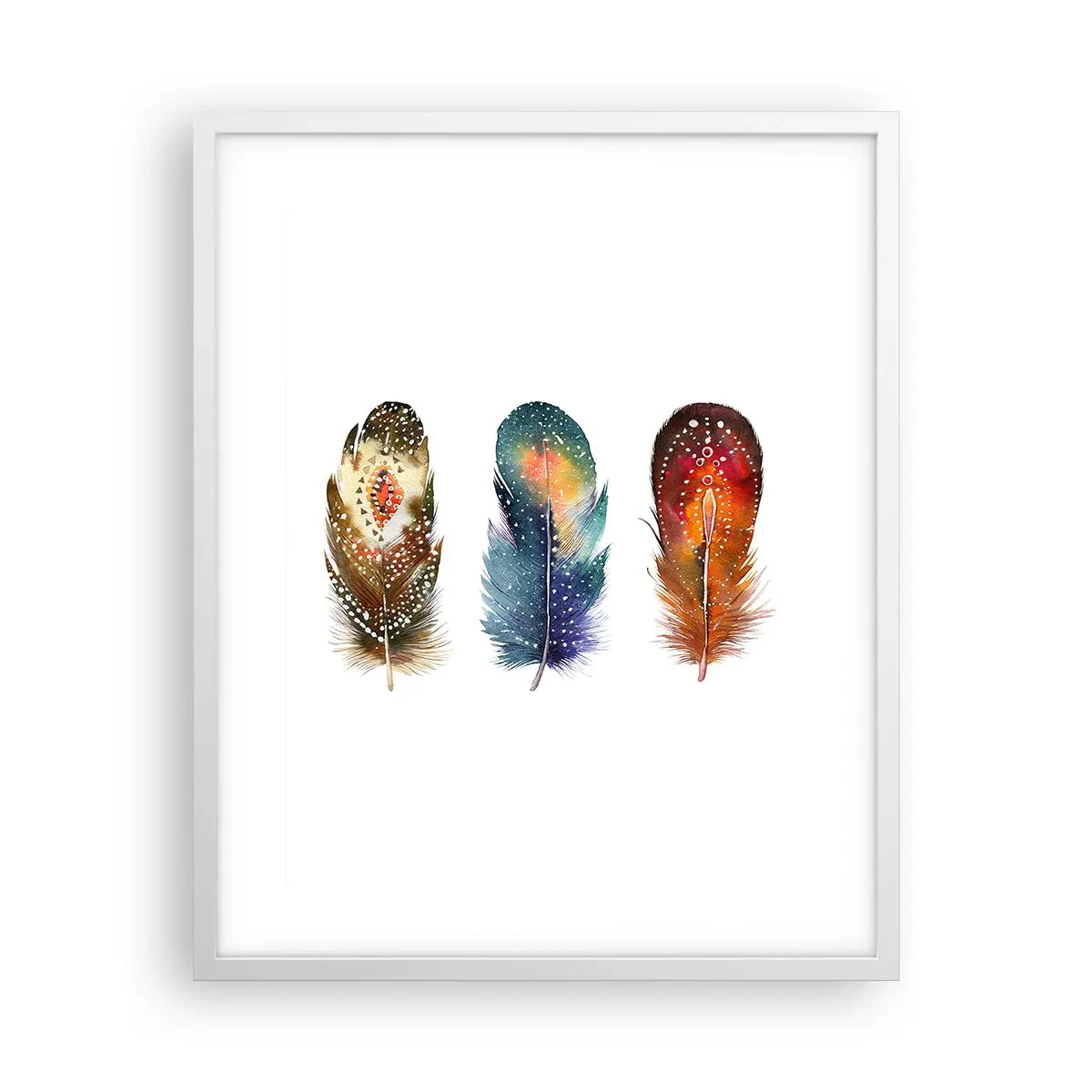 Poster în ramă albă - Ritualuri, rituri, mistere - 40x50 cm