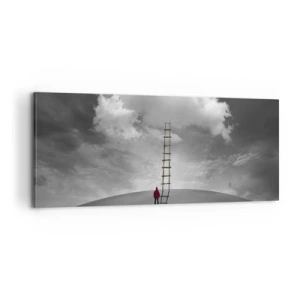 Tablou pe pânză - Orice este posibil - 100x40 cm