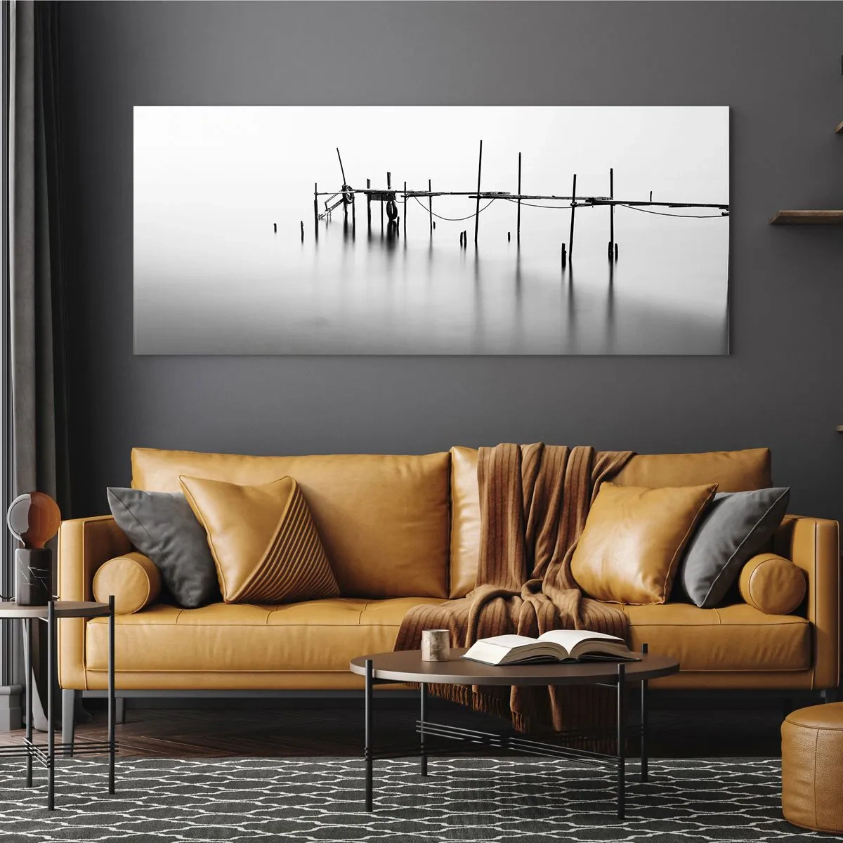 Tablou pe sticlă - Și dacă lumea nu ar exista? - 120x50 cm