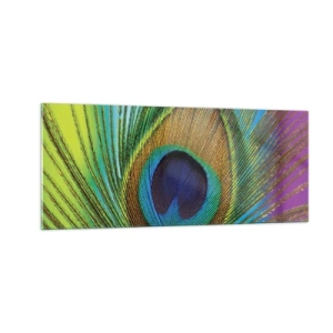 Tablou pe sticlă - Ochi în ochi - 100x40 cm