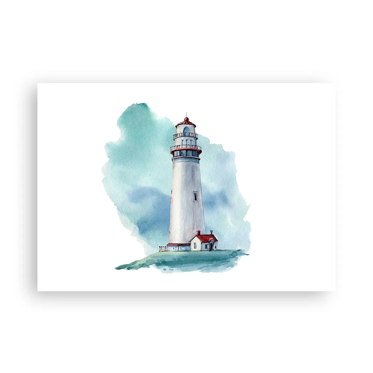 Poster - Sora blândă a albastrului - 100x70 cm