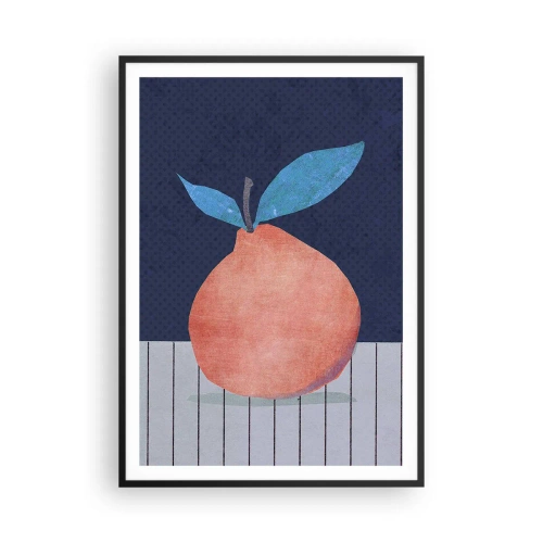 Poster în ramă neagră - Convexitate și plan - 70x100 cm