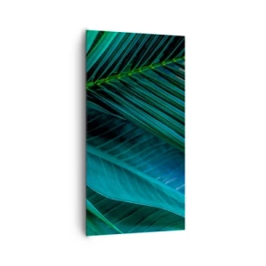 Tablou pe pânză - Anatomia verdelui - 65x120 cm