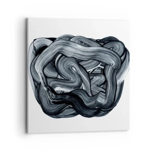 Tablou pe pânză - Nu este atât de simplu - 70x70 cm