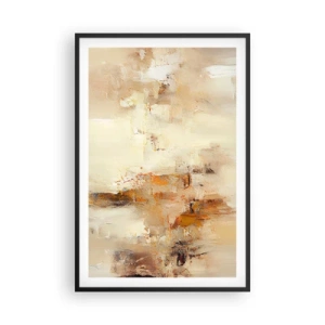 Poster în ramă neagră - Sufletul de chihlimbar - 61x91 cm