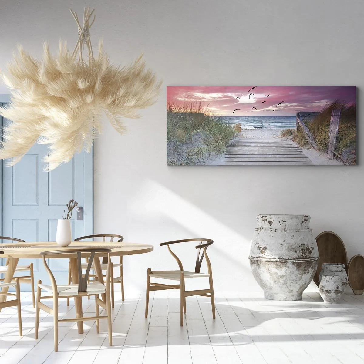 Tablou pe pânză - Impresie baltică - 120x50 cm