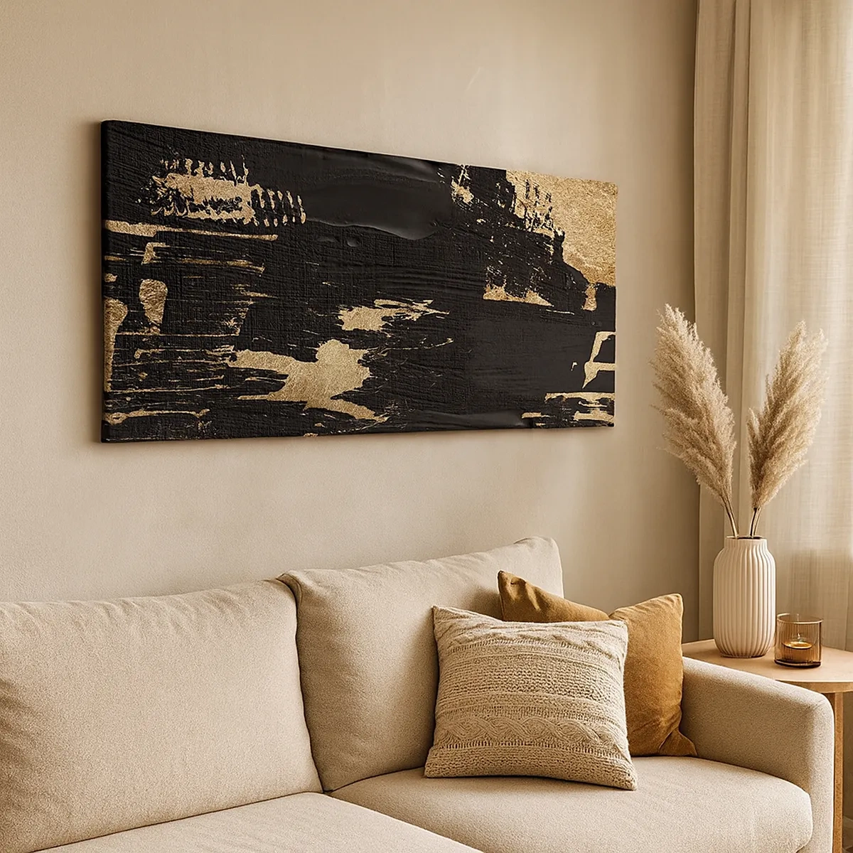 Tablou pe pânză - O urmă de atingere - 30x30 cm