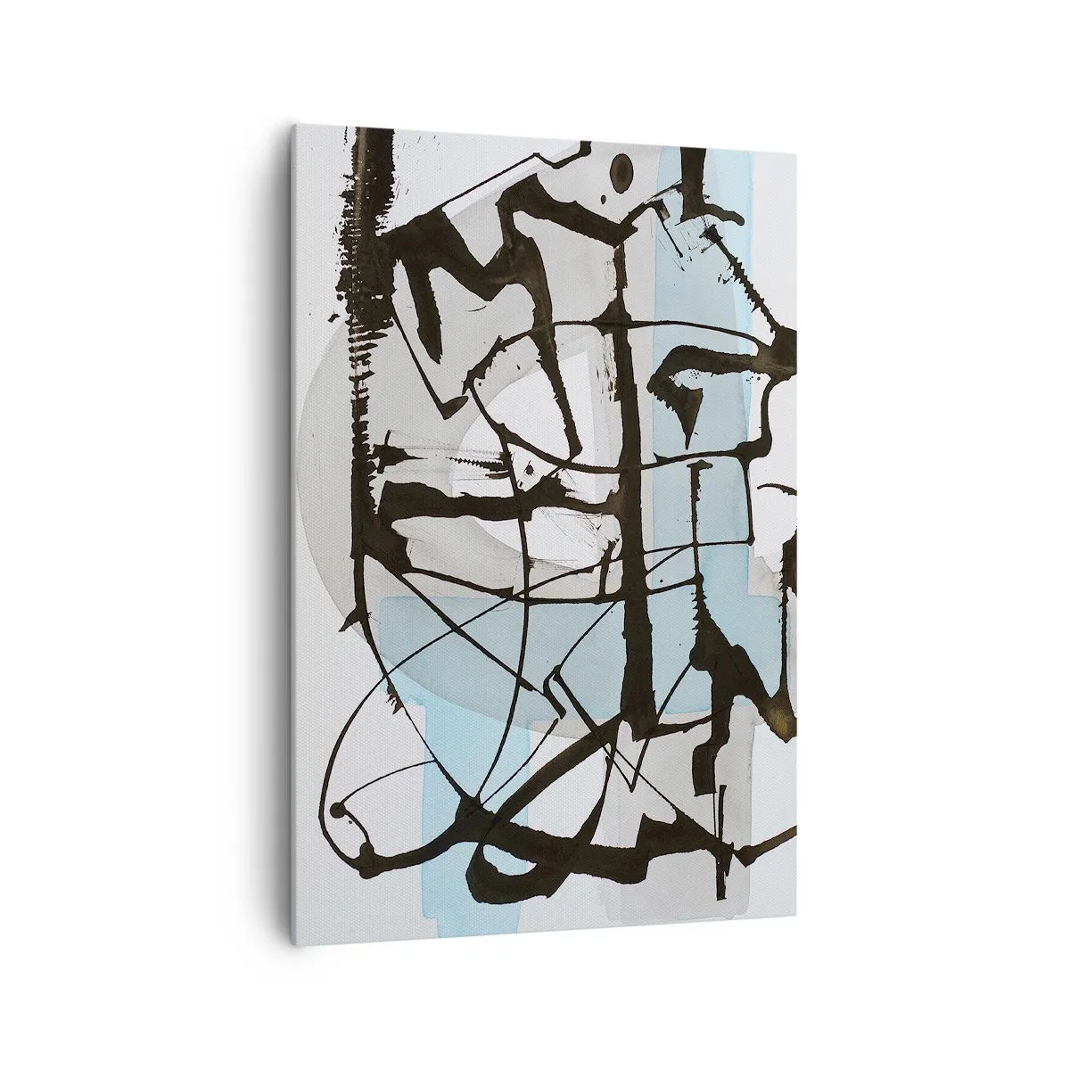 Tablou pe pânză - Cu toate acestea, albastru - 70x100 cm