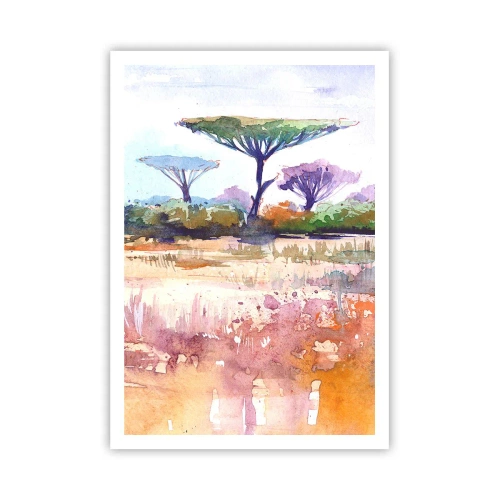 Poster - Culorile savanei - 70x100 cm