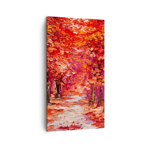 Tablou pe pânză - Impresie de toamnă - 45x80 cm