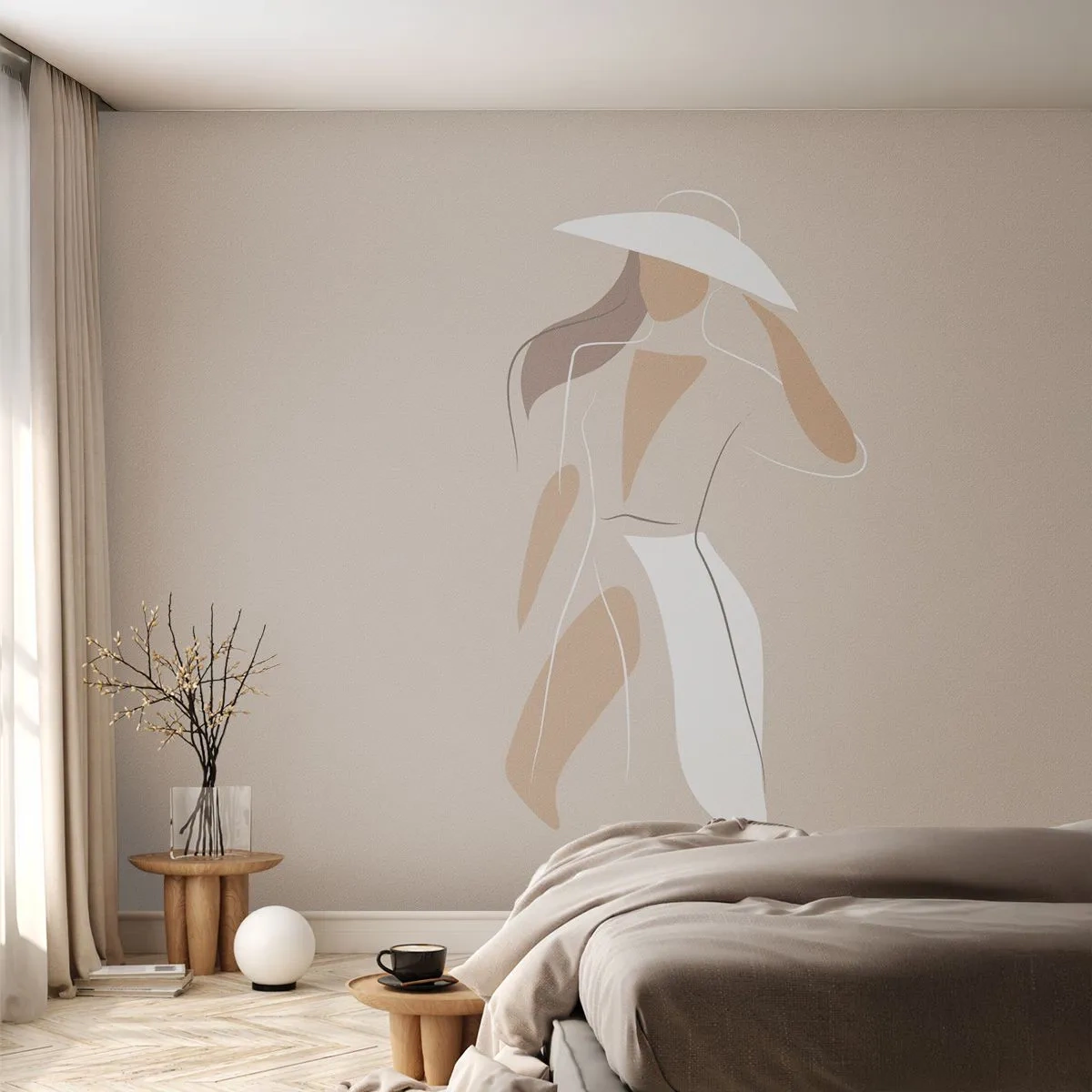 Tapet Premium Sand - Moda este distractivă - Femeie, Grafică, Modă - 100x70 cm