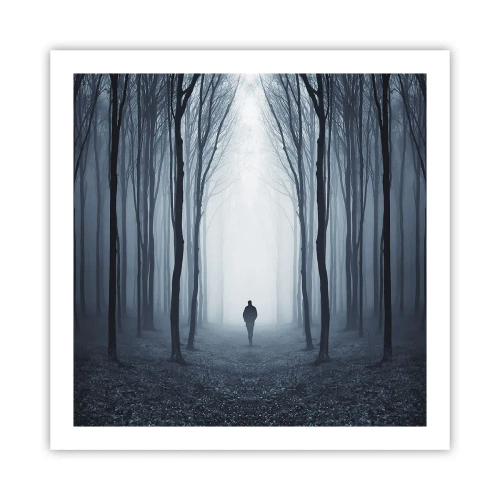 Poster - Și totul este simplu și clar - 60x60 cm