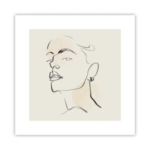 Poster - O privire mândră - 30x30 cm