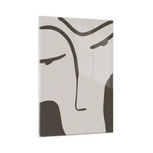 Tablou pe sticlă - Ca într-un tablou de Modigliani - 70x100 cm
