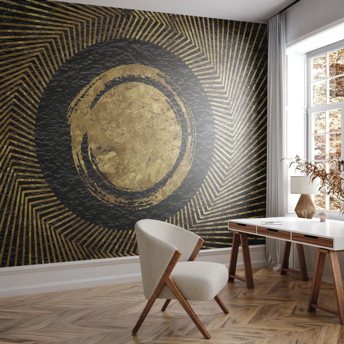 Tapet Standard Eco - Compoziție glamour - Art Deco, Modern, Glamour - 500x350 cm