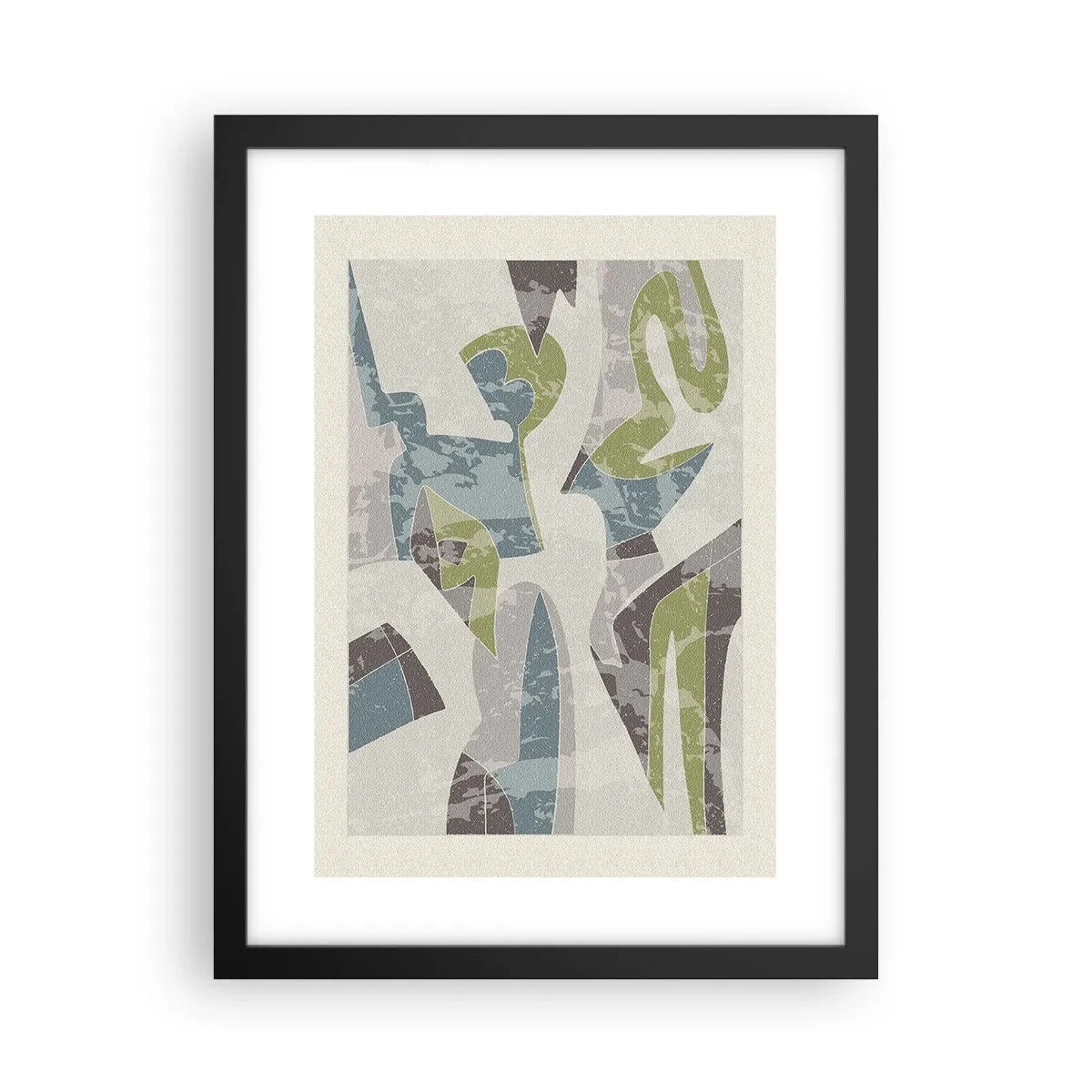 Poster în ramă neagră - Compoziție din spatele geamului - 30x40 cm
