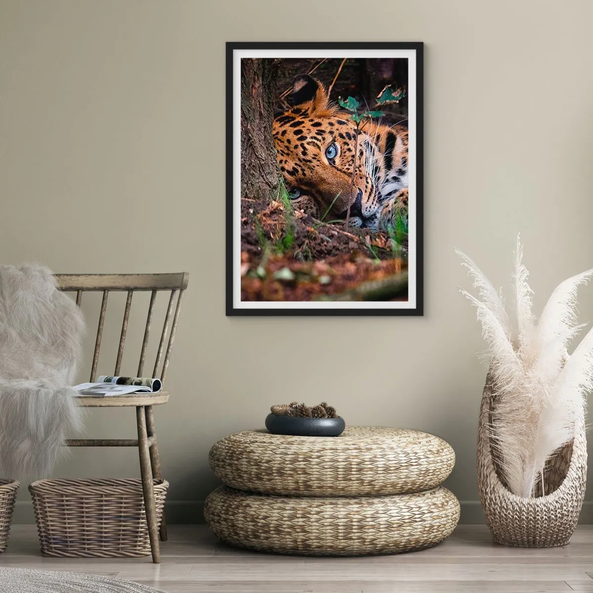 Poster în ramă neagră - Să ai încredere în mine - 70x100 cm