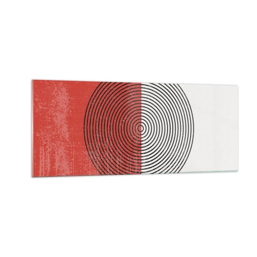 Tablou pe sticlă - Direct la subiect - 100x40 cm