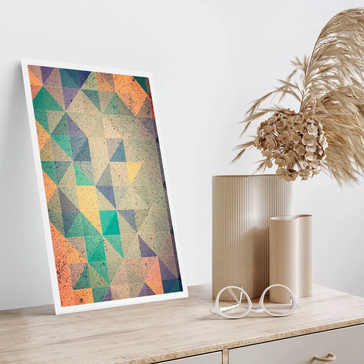 Poster - Republica triunghiurilor - 50x70 cm