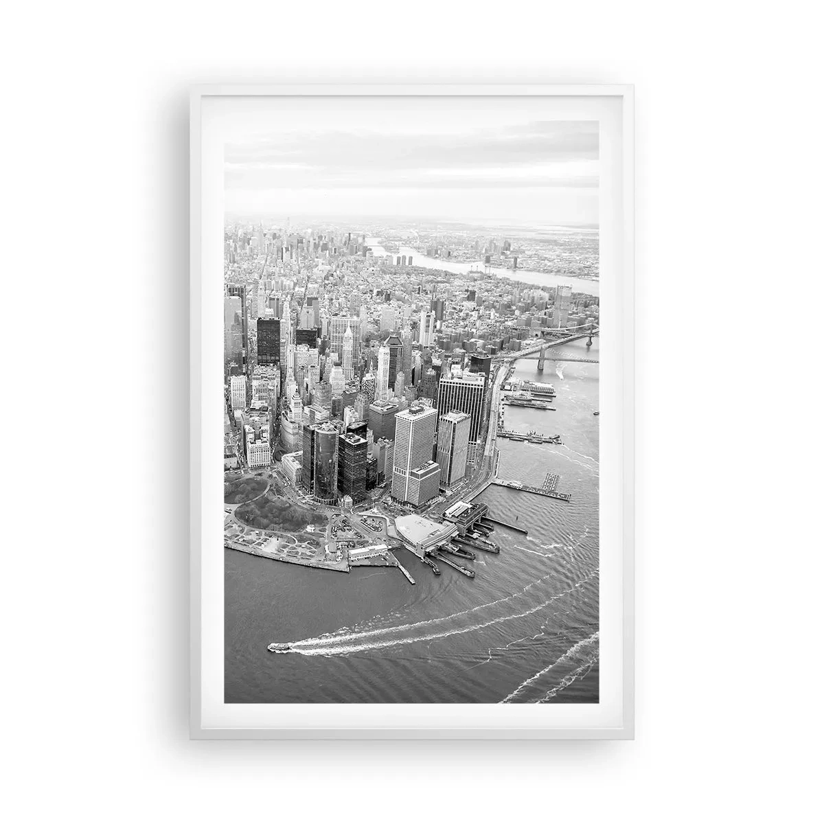 Poster în ramă albă - Cum să nu iubești? - 61x91 cm