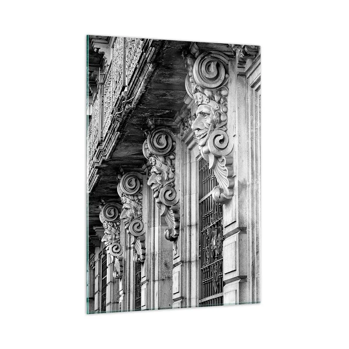 Tablou pe sticlă - Barcelona surprinzătoare - 50x70 cm