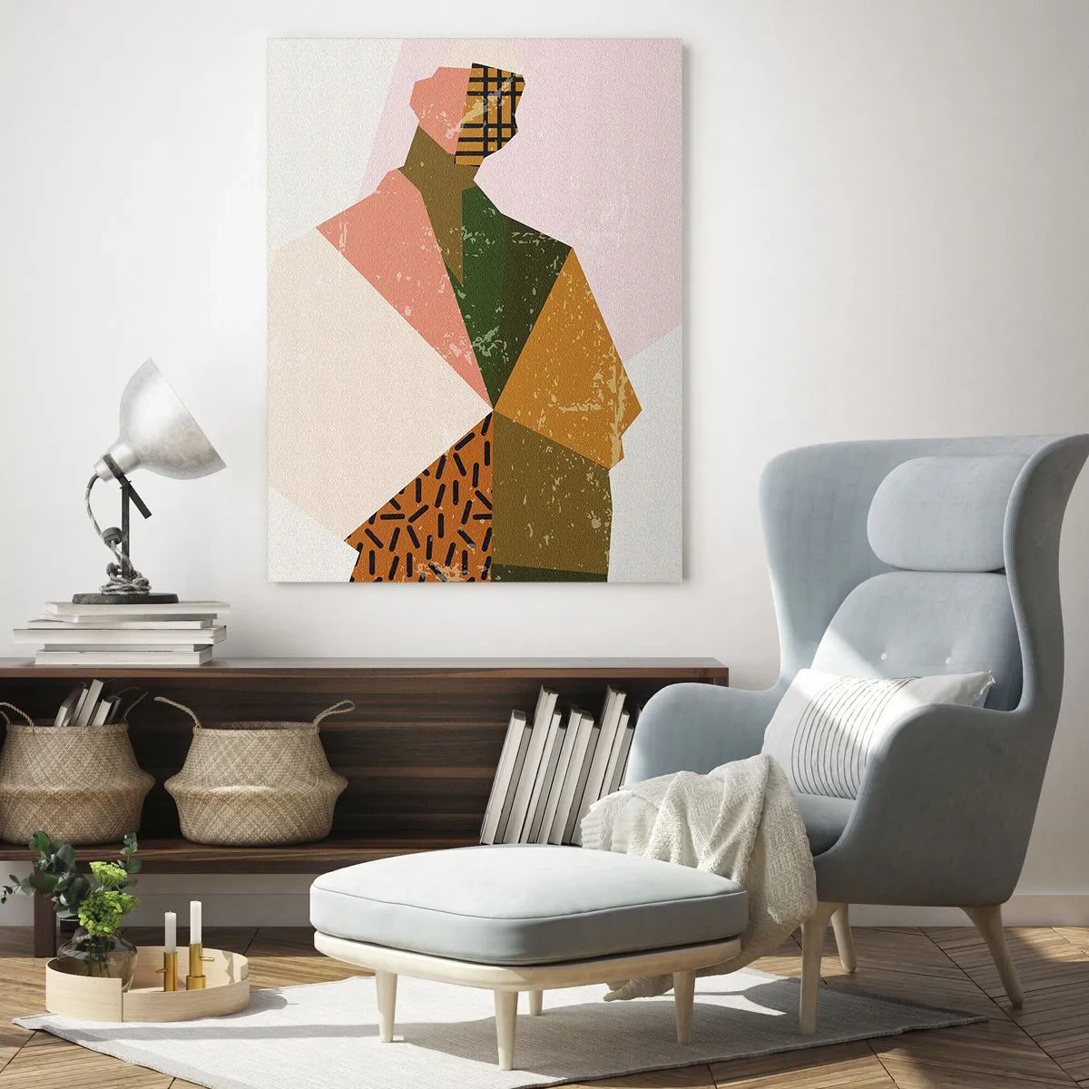Tablou pe sticlă - Omul - o ființă complexă - 70x100 cm