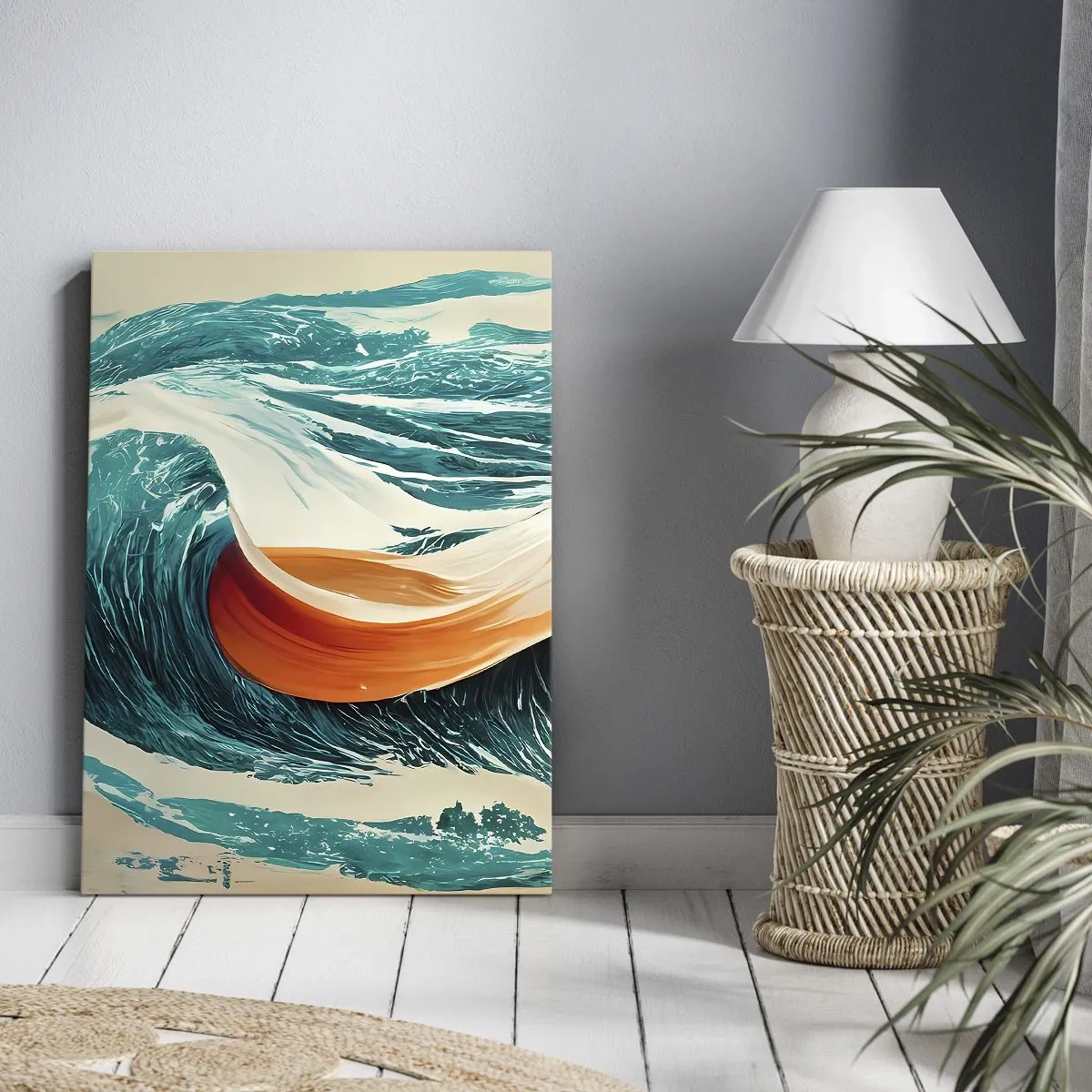 Tablou pe pânză - Visul unui surfer - 70x100 cm