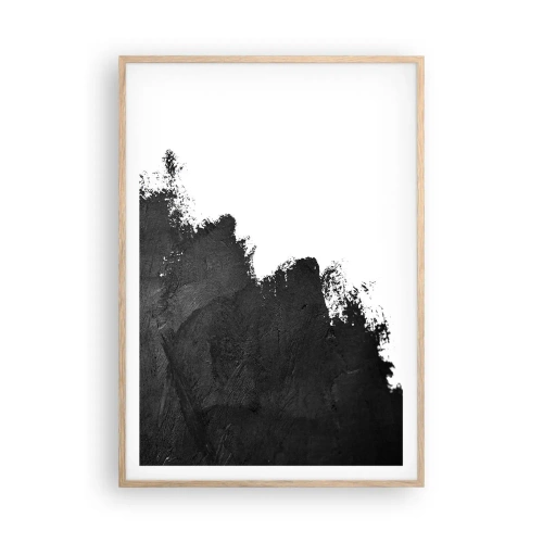 Poster în ramă de stejar deschis - Elemente: pământ - 70x100 cm