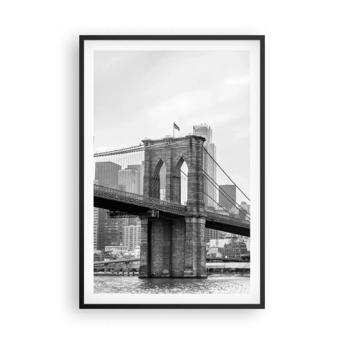 Poster în ramă neagră - New York vibes - 61x91 cm