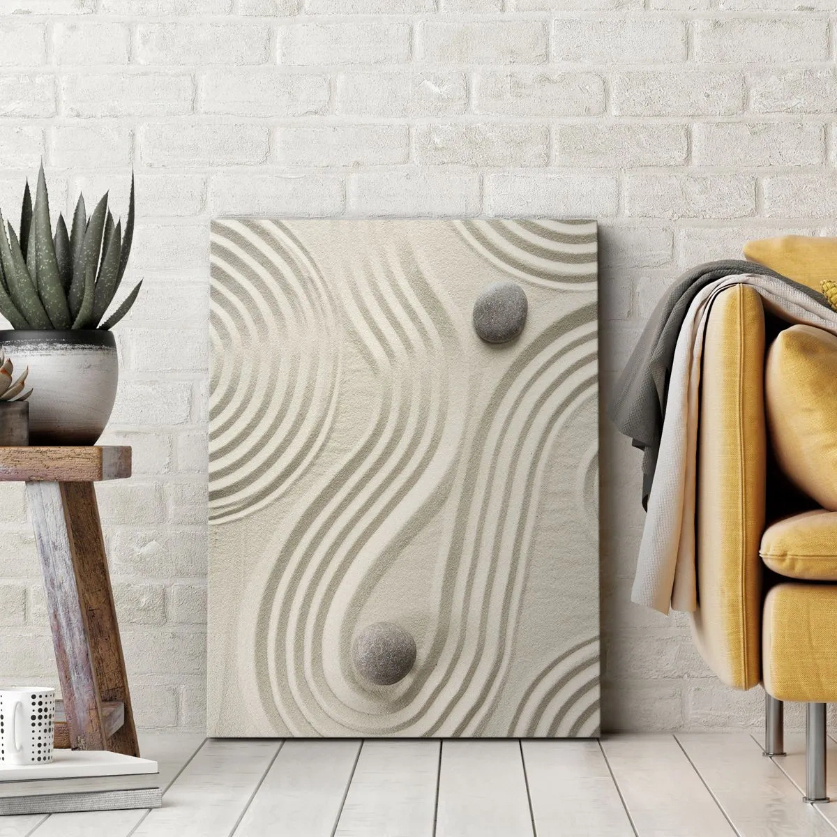 Tablou pe pânză - Atingere de căldură - 55x100 cm