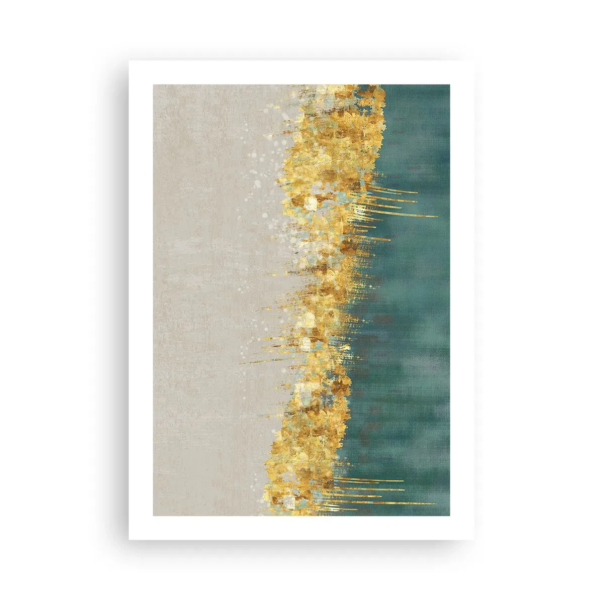 Poster - Frontiera de aur - 50x70 cm