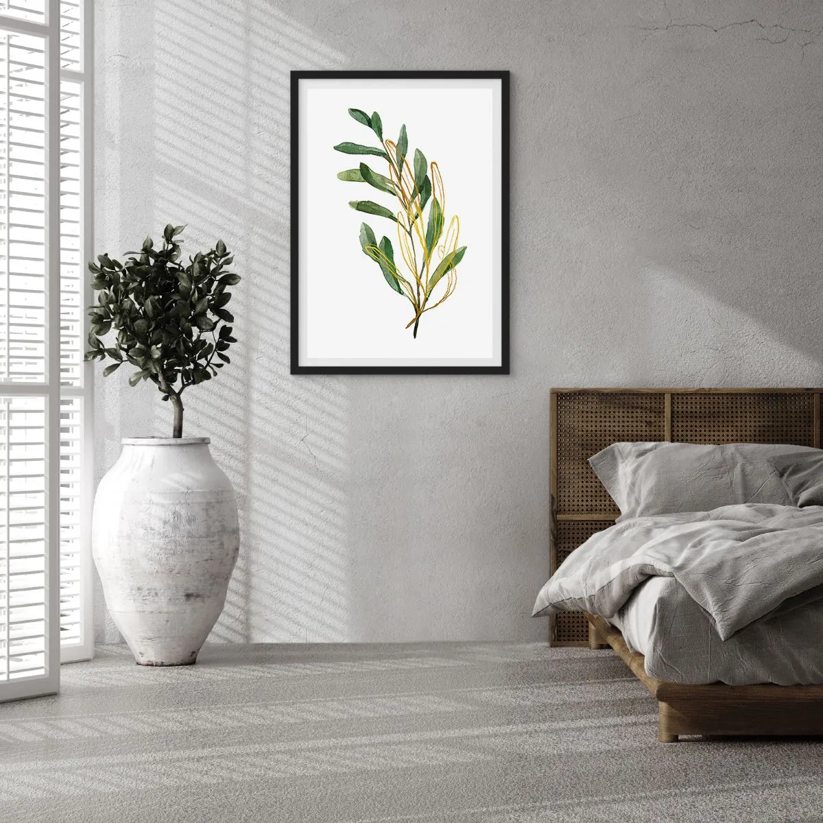 Poster în ramă neagră - Toate cele bune - 70x100 cm