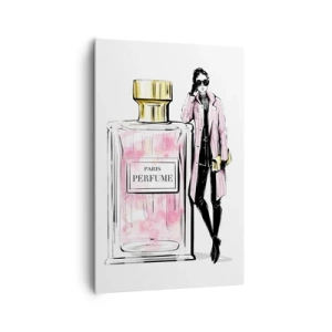 Tablou pe pânză Canvas - Senzualitate pariziană - 80x120 cm