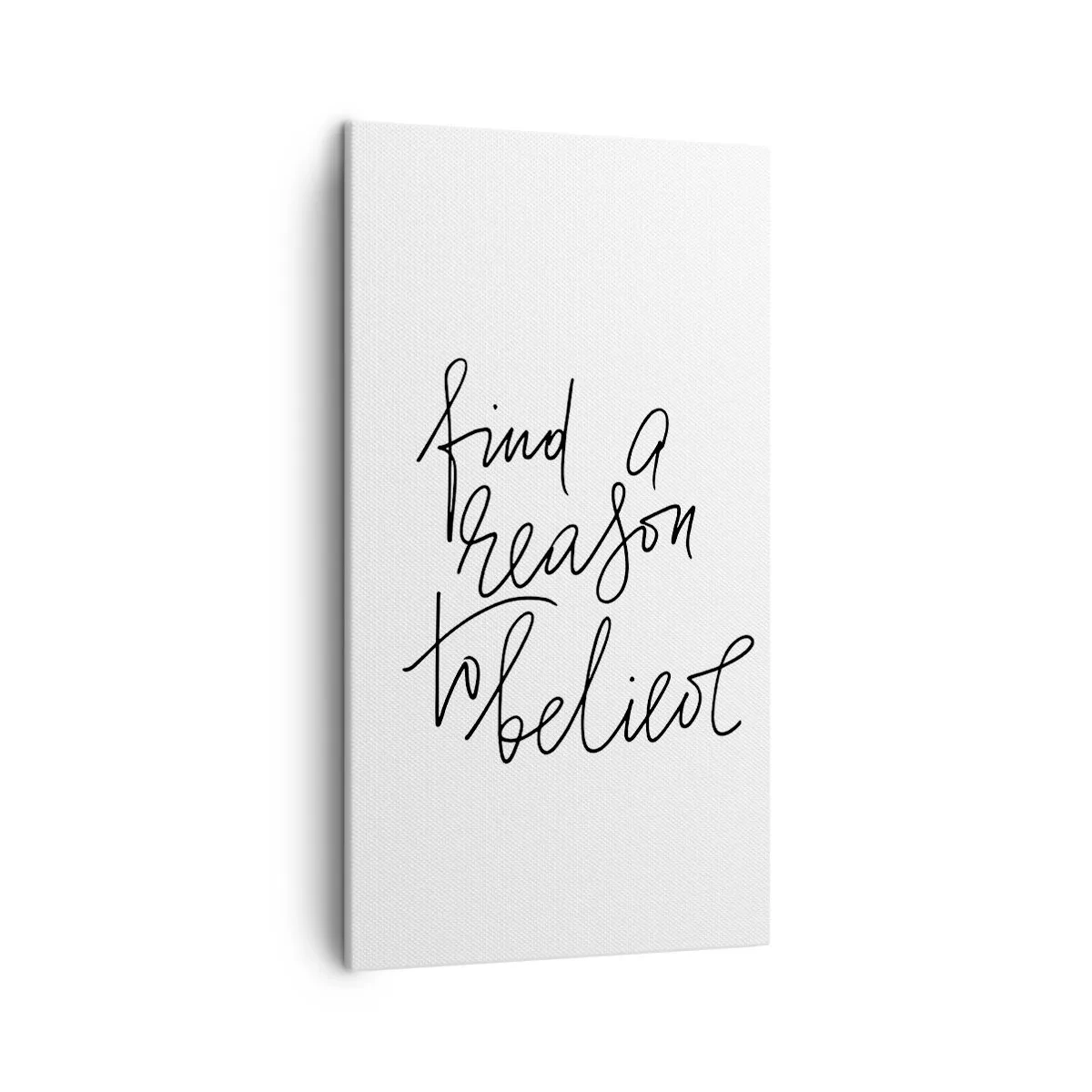 Tablou pe pânză - Este posibil - 45x80 cm