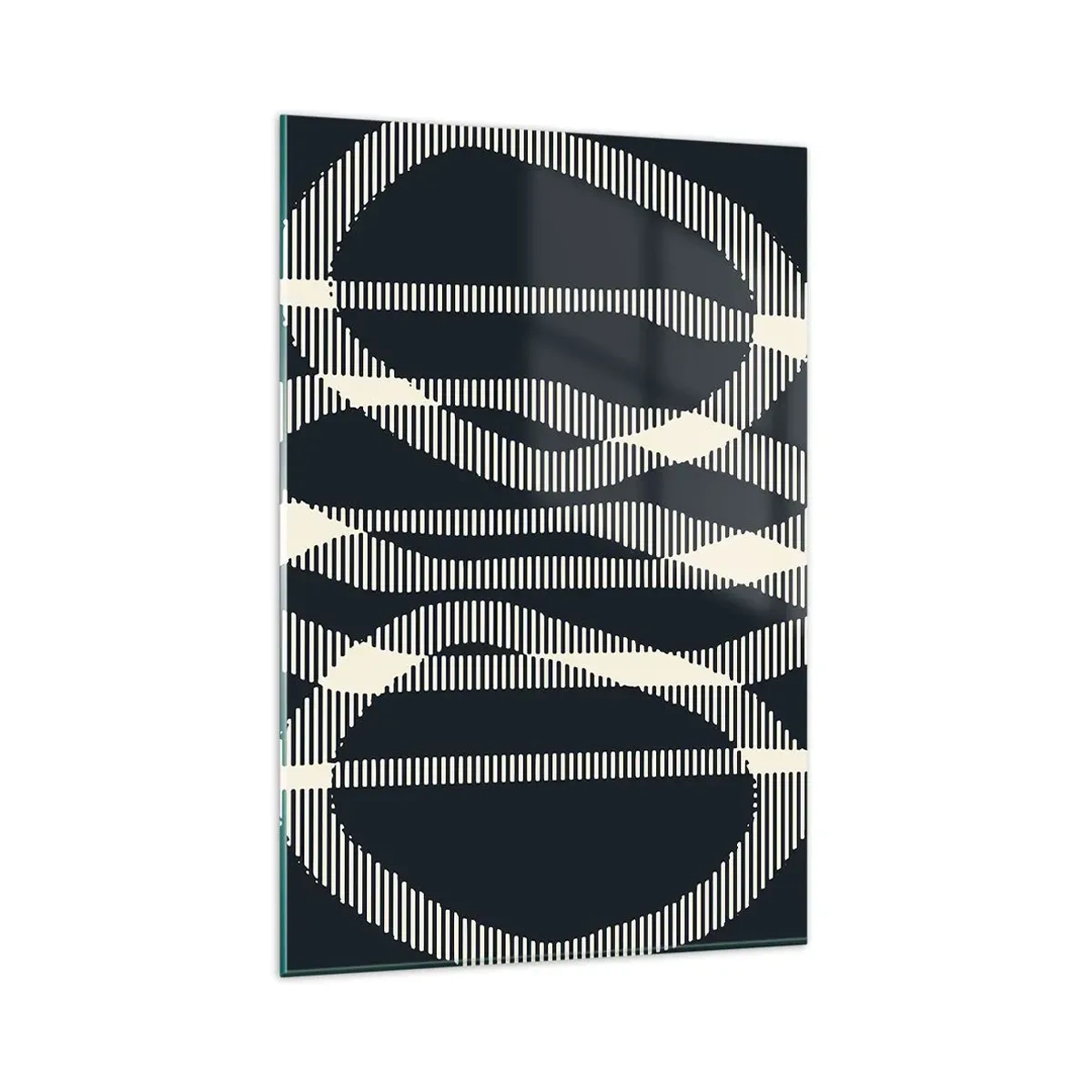 Tablou pe sticlă - Încercare de străpungere a întunericului - 80x120 cm