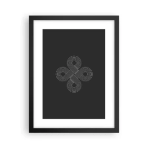 Poster în ramă neagră - În spirit celtic - 30x40 cm