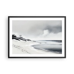 Poster în ramă neagră - Întotdeauna împreună - 70x50 cm