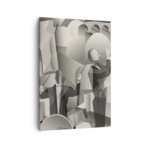 Tablou pe pânză - În spațiul sunetelor - 50x70 cm