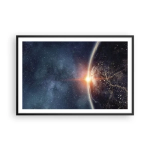 Poster în ramă neagră - Într-o nouă perspectivă - 91x61 cm