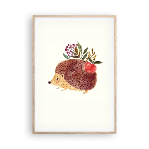 Poster în ramă de stejar deschis - Și tu deja mă placi - 70x100 cm