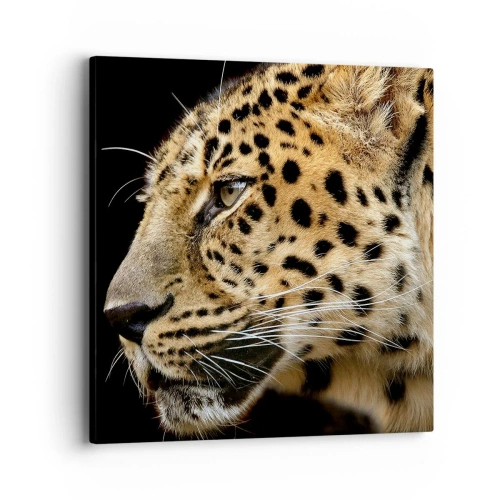 Tablou pe pânză - Calm, concentrat, pregătit - 40x40 cm