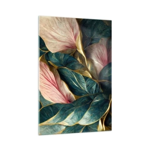 Tablou pe sticlă - Eleganța naturală și stil - 70x100 cm