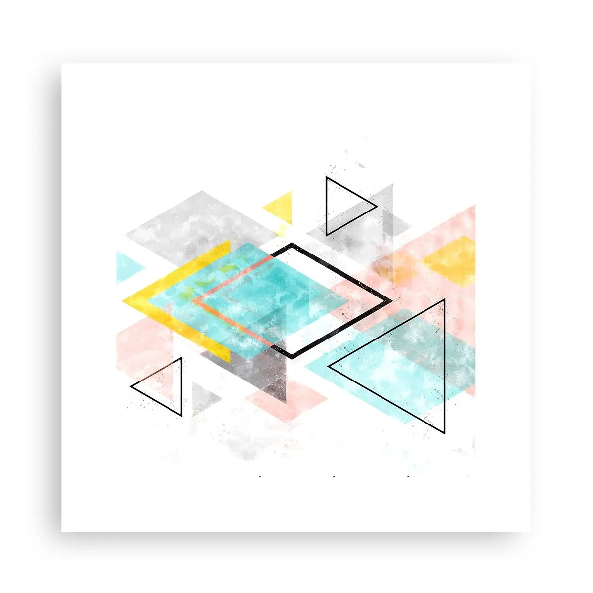 Poster - Joc geometric - 30x30 cm