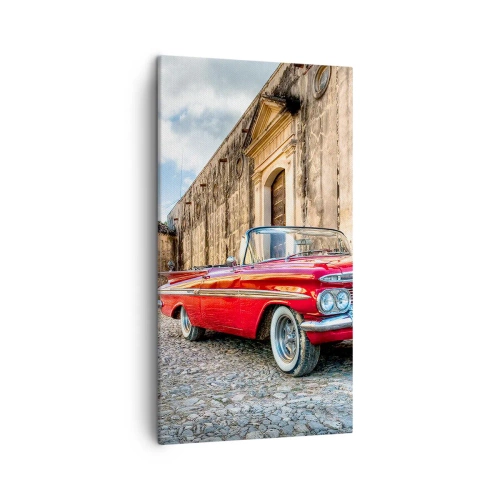 Tablou pe pânză - Emoții cubaneze - 45x80 cm