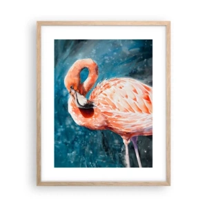 Poster în ramă de stejar deschis - Decorativ prin natură - 40x50 cm