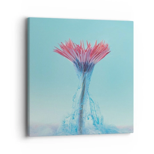 Tablou pe pânză - Într-o unduire revigorantă - 40x40 cm